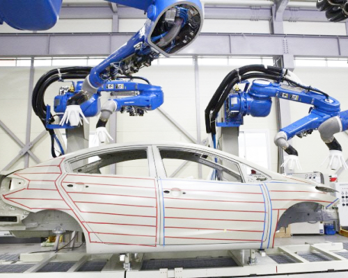 Комплекс покрасочных роботов